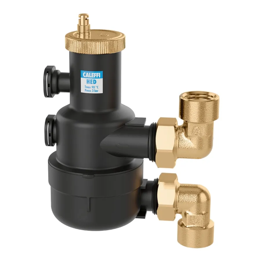 Caleffi HED trade 28 luchtafscheider voor verwarmingssystemen