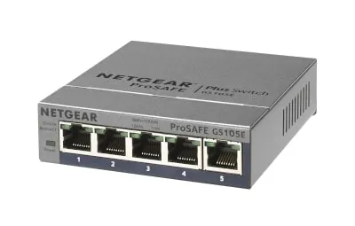 Netgear 5 poorts switch t.b.v. uitbreiding My Remote beheer op afstand