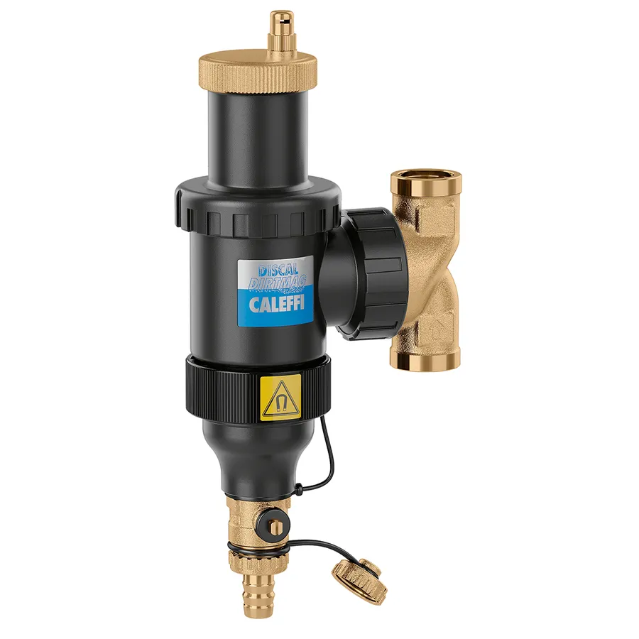 Caleffi DiscalDirtmag vuil- en luchtafscheider 22mm