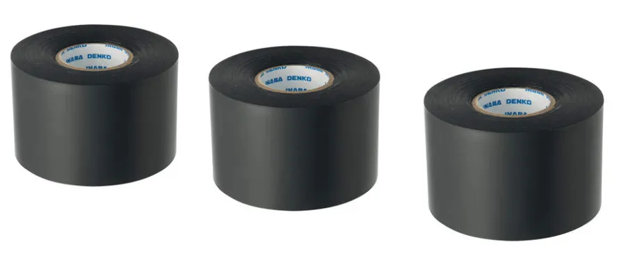 Inaba Denko PVC afwerktape zwart 50mm x 20 meter klevend - detailfoto 2 – foto 2