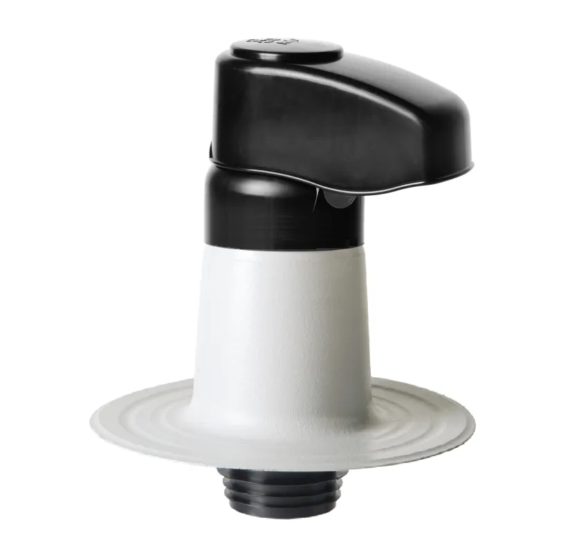Anjo dakdoorvoer 100 mm dubbelwandig gesoleerd met PVC-coating