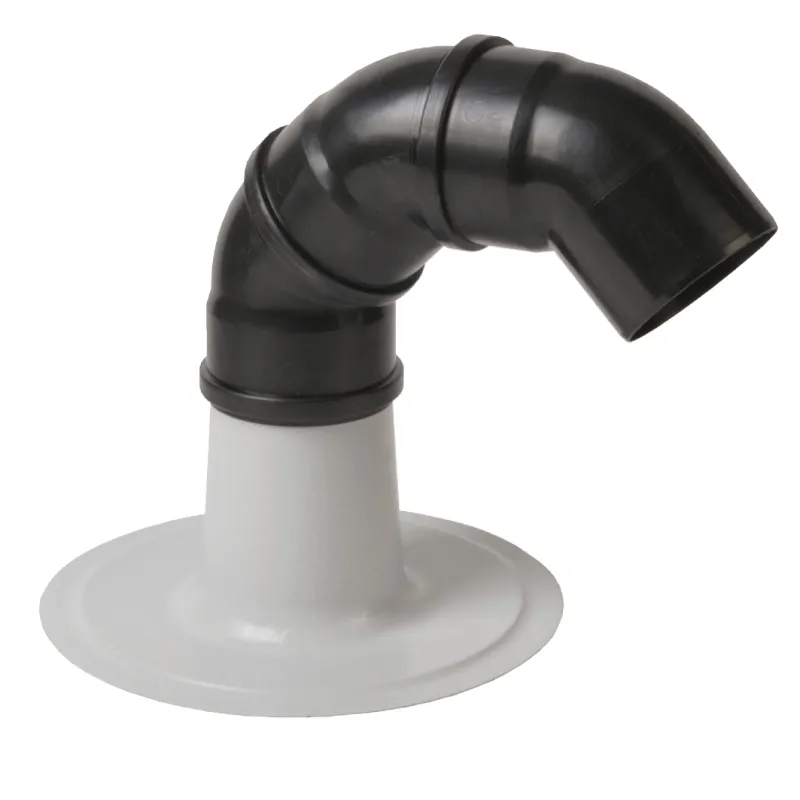 Anjo dakdoorvoer met PP bochten 125 mm met PVC-coating