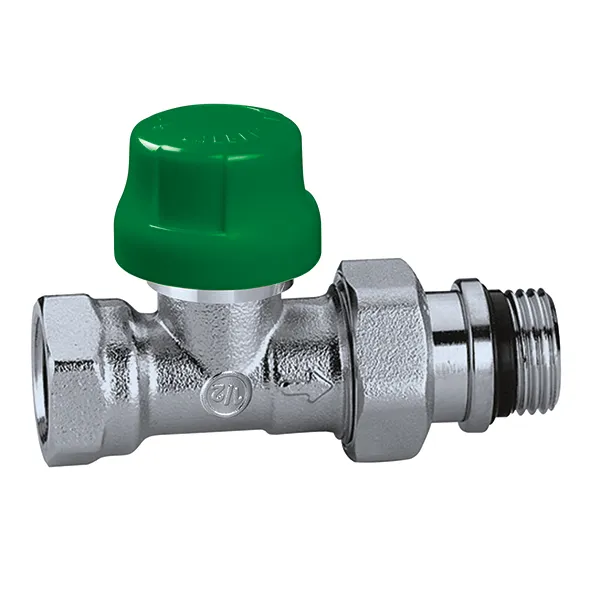 Caleffi thermostatisch radiatorventiel recht staal 3/4 inch