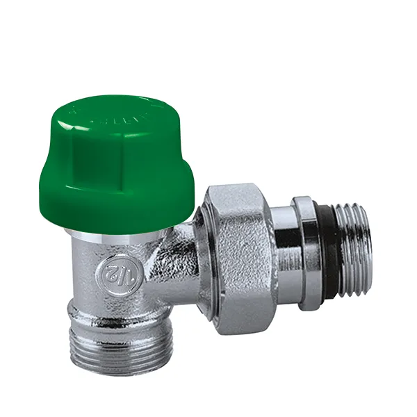 Caleffi thermostatisch radiatorventiel haaks CU kunststof 3/8