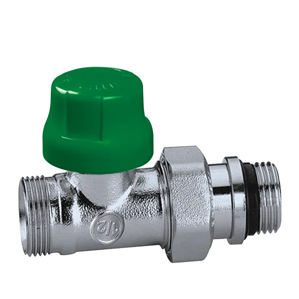 Caleffi thermostatisch radiatorventiel recht CU kunststof 3/8