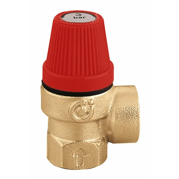 Caleffi overstortventiel 3/4 inch female 3 bar