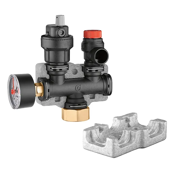 Caleffi kunststof expansievatconsole 3 bar aansluiting 1/2 inch
