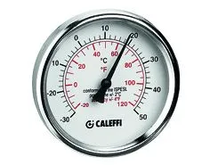 687000 Caleffi thermometer achter 1/2" Ø45mm -30/+50°C