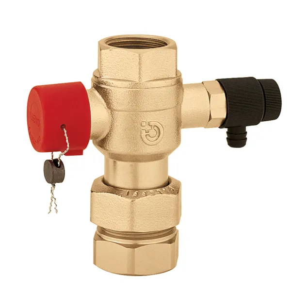 Caleffi kogelafsluiter expansievat 1 inch afsluiter