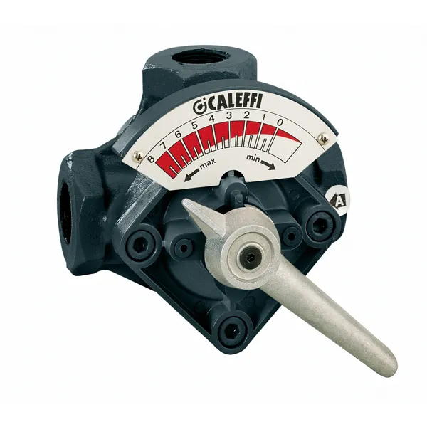 Caleffi 3-weg mengventiel 1 inch gesloten systeem