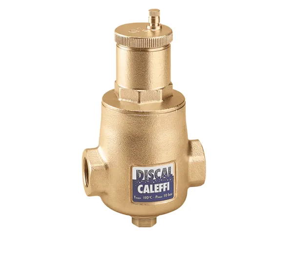Caleffi Discal luchtafscheider 3/4 inch ontluchting