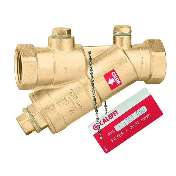 Caleffi vuilfilter 0,87mm 1.1/4 inch roestvrij staal