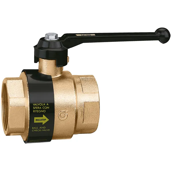 Caleffi kogelafsluiter 1.1/4 inch female sanitair afsluiter
