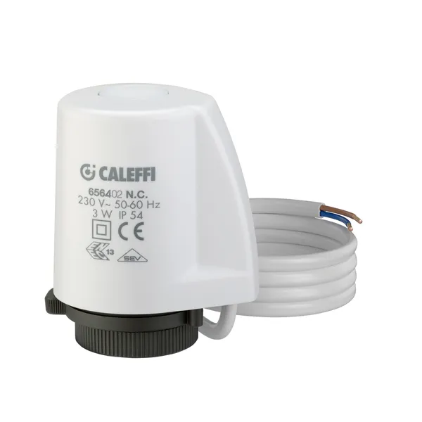656404 Caleffi elektrothermostatische bediening 24V