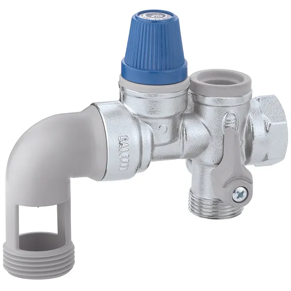 Caleffi Belgaqua 3/4 inch veiligheidsgroep voor verwarmingsinstallaties