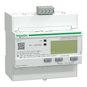 A9MEM3155 3 Fase kWh meter Modbus