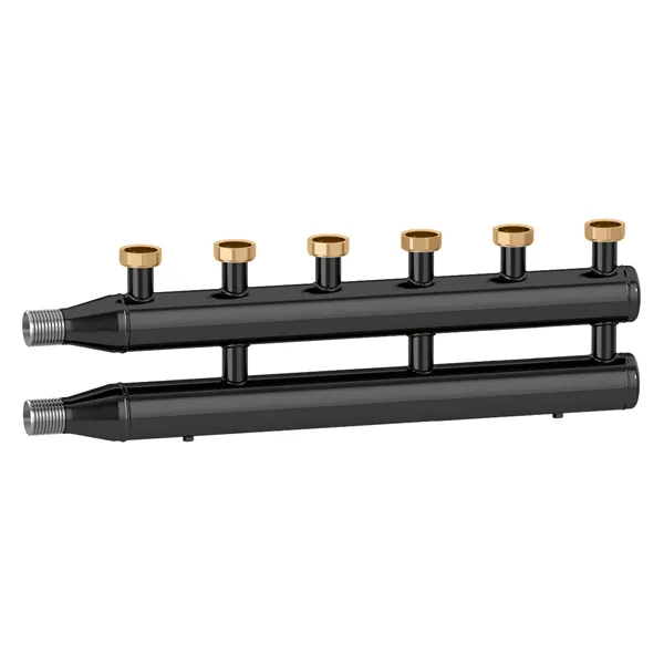 550030 Caleffi verdeler met 3 kringen 1.1/2"