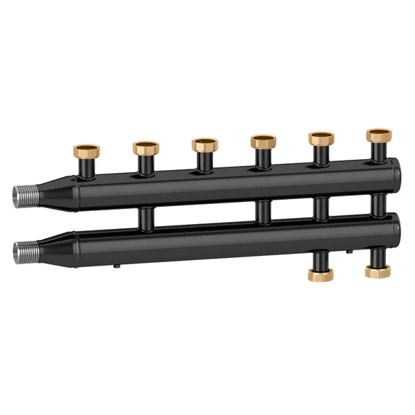550031 Caleffi verdeler met 3+1 kringen 1.1/2"