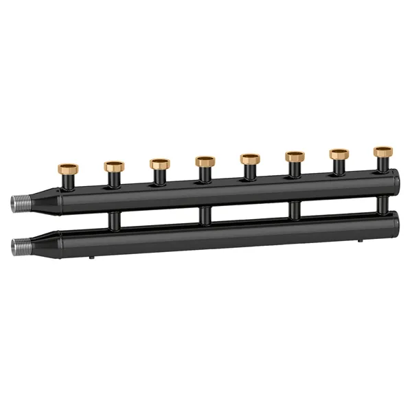 550040 Caleffi verdeler met 4 kringen 1.1/2"