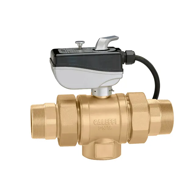 638062 Caleffi gemotoriseerd 2-wegventiel 1" 230V