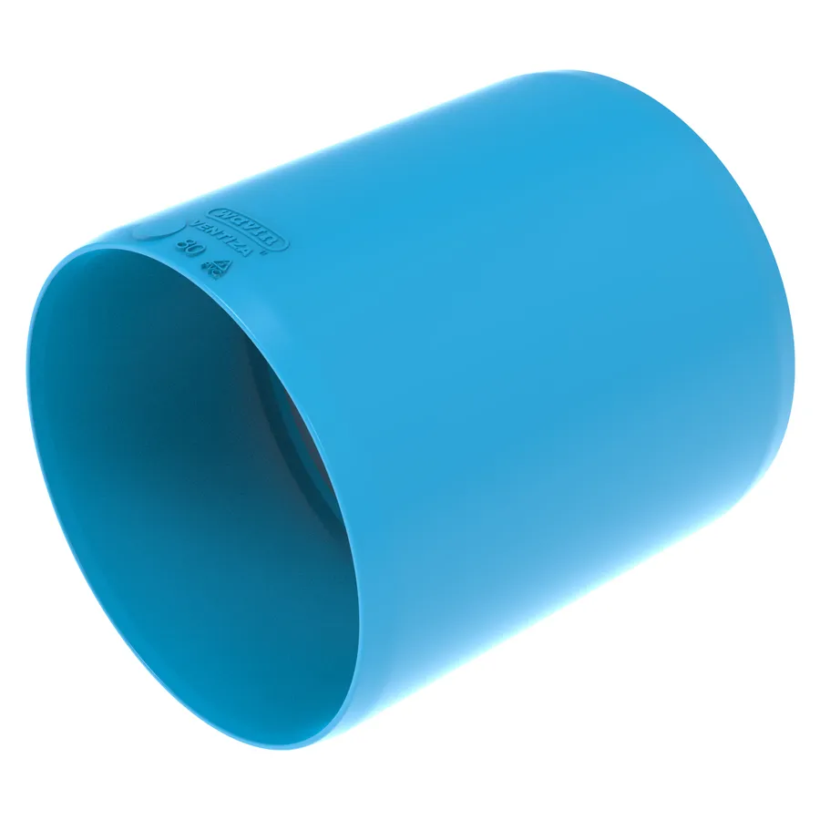 Wavin PVC ventilatiekanaal Lijmmof BL 80 M/M