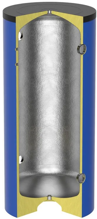 Fiorini - VK buffervat 200 ltr - Verzinkt - Vloer - Vert. - 4x 1 1/2"