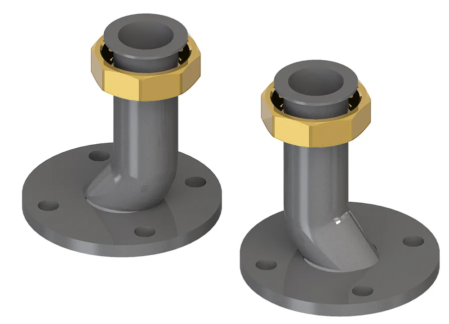 Lovato flens verloop DN40-DN32 pompgroep connector