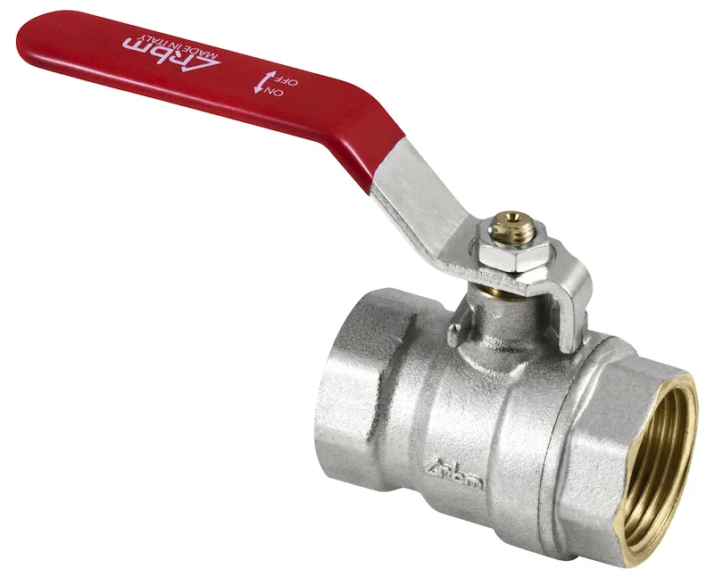RBM kogelkraan rood 3/8 inch met hefboom
