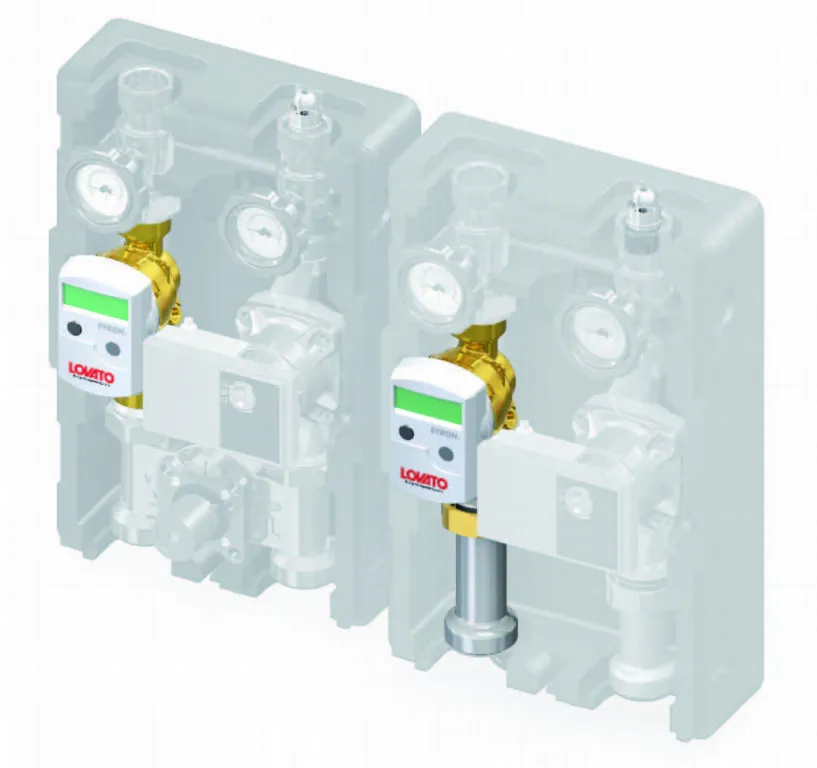 Lovato Energiemeter BE-Q CK-D DN25 pompgroep energiebeheer - detailfoto 2 – foto 2