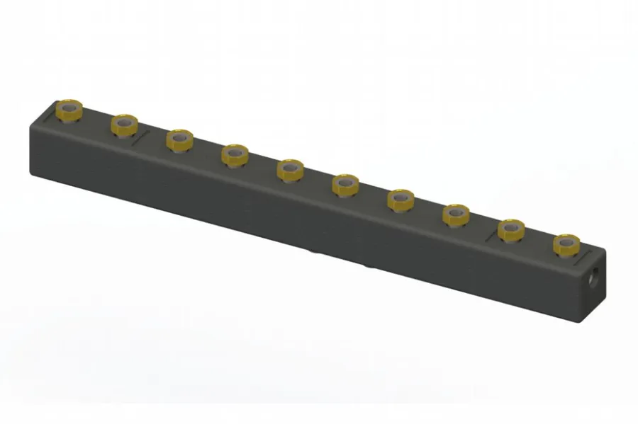 Lovato CP70/4F gesloten verdelerverzamelaar voor pompgroepen - detailfoto 3 – foto 3