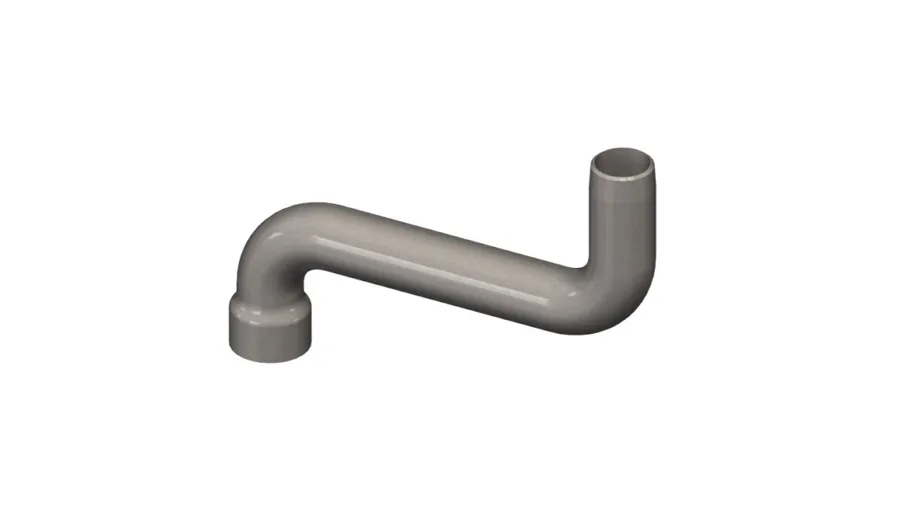 49200902 Lovato stalen S bocht tbv expansievat 3/4" inw. x 3/4" uitw.