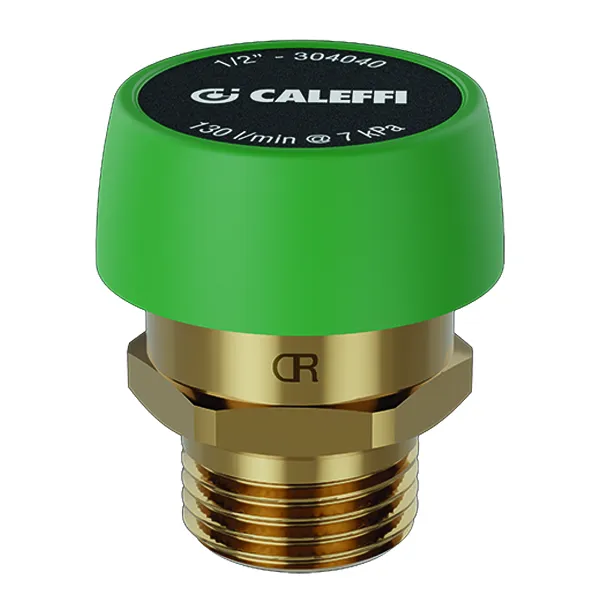 Caleffi beluchter 3/4 inch mannelijk aansluiting