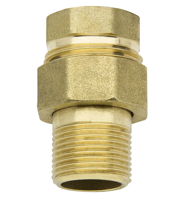 60610 RBM 3-delige rechte koppeling 1"