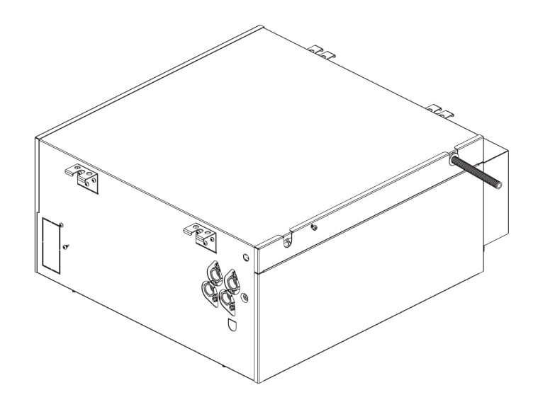 A0025080252 Ventilclima Fancoil Light ECM 81NC 4-pijps