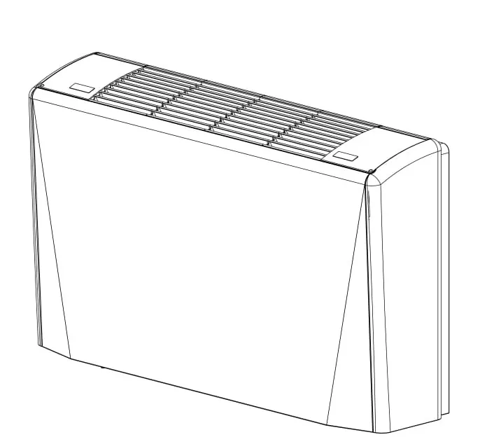 A0015130030 Ventilclima Consolemodel Air 30M 2-pijps