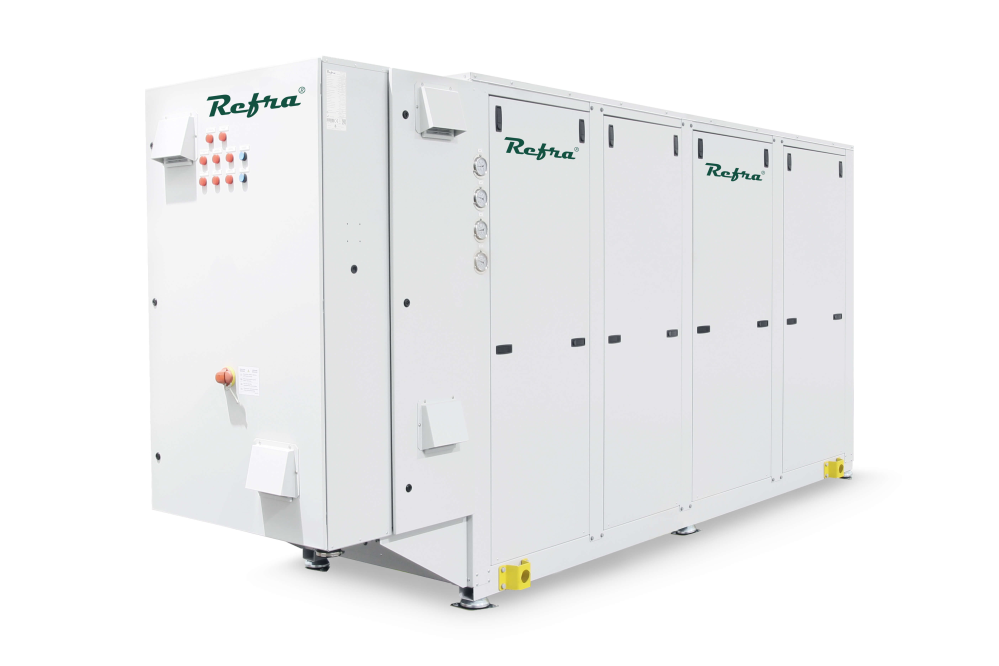 Refra R290 W/W warmtepomp OAS428 - Oasis Quad - DN100