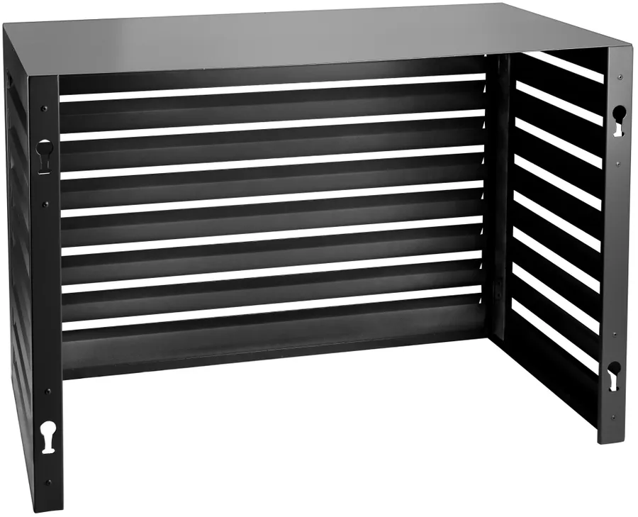 Evolar omkasting XL aluminium zwart airconditioner buitenunit - detailfoto 2 – foto 2
