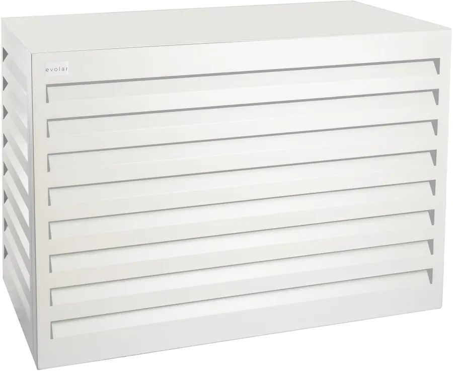 Evolar omkasting XL aluminium wit