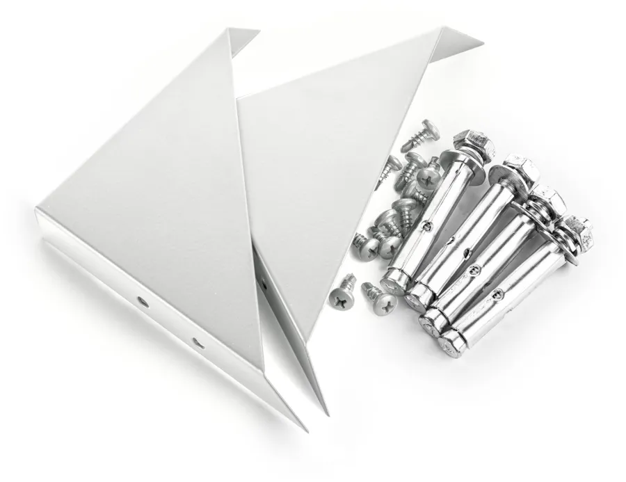 Evolar omkasting XL aluminium wit airconditioner buitenunit - detailfoto 3 – foto 3