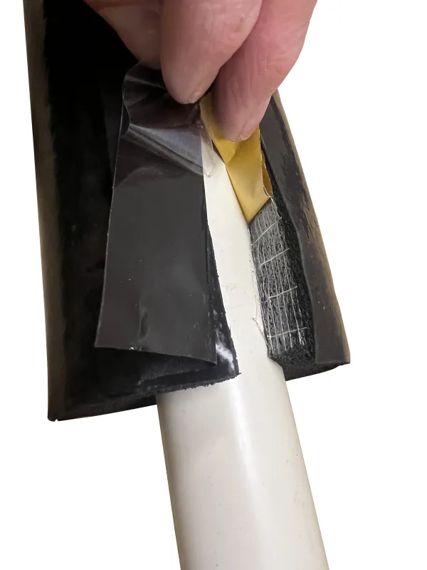Castel pre-slit UV resistente isolatie 28mm 2 meter - detailfoto 3 – foto 3