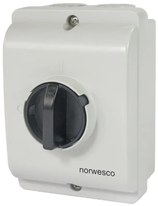ESWPX 316 Norwesco werkschakelaar 3-polig 16A IP65 excl. wartels