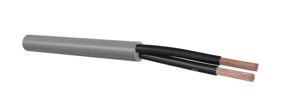 HSLH-OZ 2x0,75mm stuurstroomkabel halogeenvrij - rol a 100m