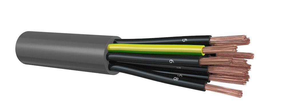 HSLH-JZ 7x1mm stuurstroomkabel halogeenvrij - rol a 100m