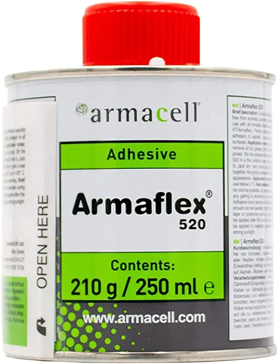 ADH 520/0,25E Armaflex lijm 0,25 liter incl. kwastje