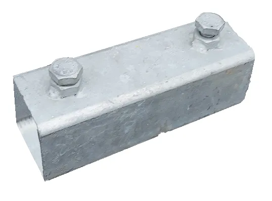 Big Foot straight connector 150mm