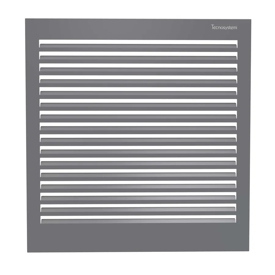 Tecnosystemi achterplaat Large antracietgrijs (RAL 7016)