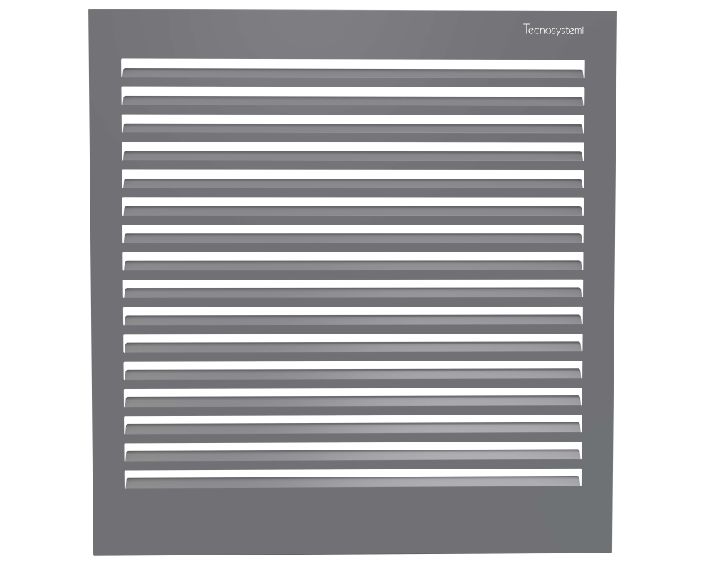 Tecnosystemi achterplaat XL antracietgrijs (RAL 7016)
