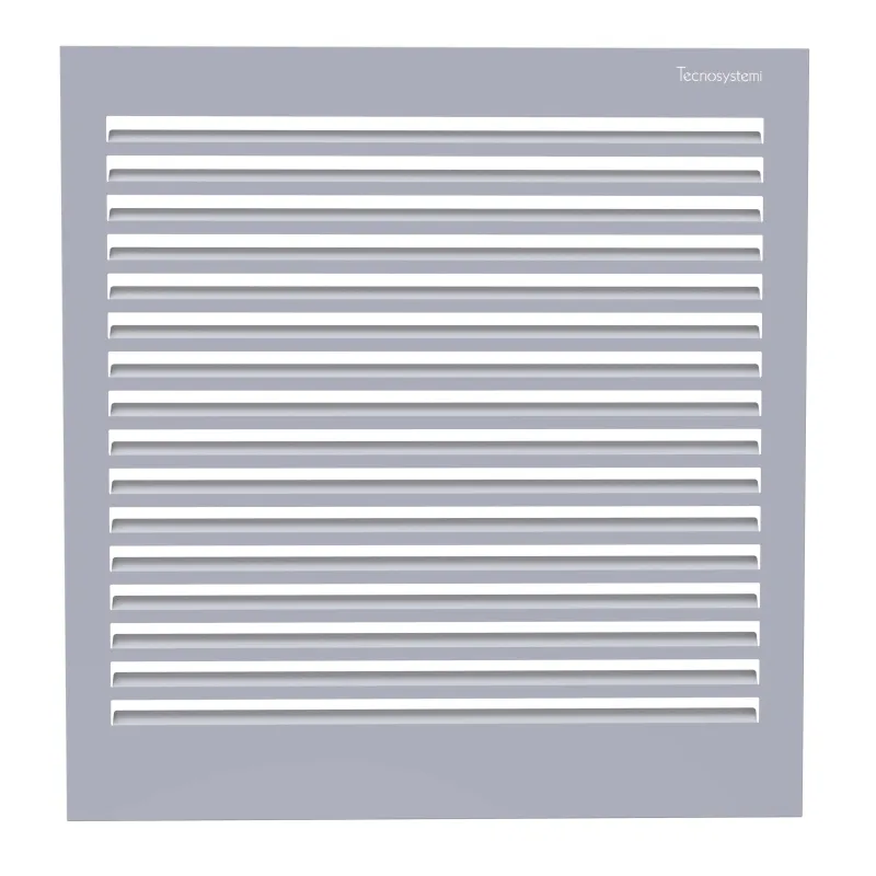 Tecnosystemi achterplaat Large stofgrijs (RAL 7037)