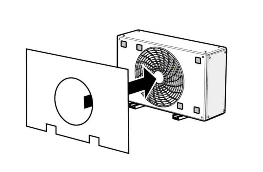 Tecnosystemi condensorschot voor TS-Cover Large