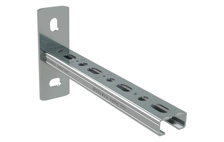 RapidRail Cantilever Arm 30x15 200mm WM1 wandconsole